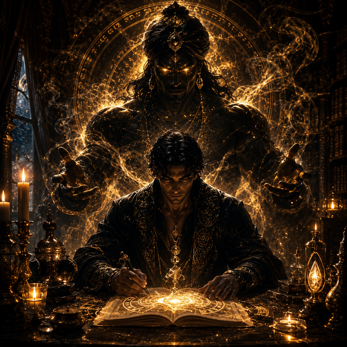 BECOME a SORCERER™ The SOVEREIGN Sorcerer Djinn Direct Binding - The Highest Realm of the Magickal Society