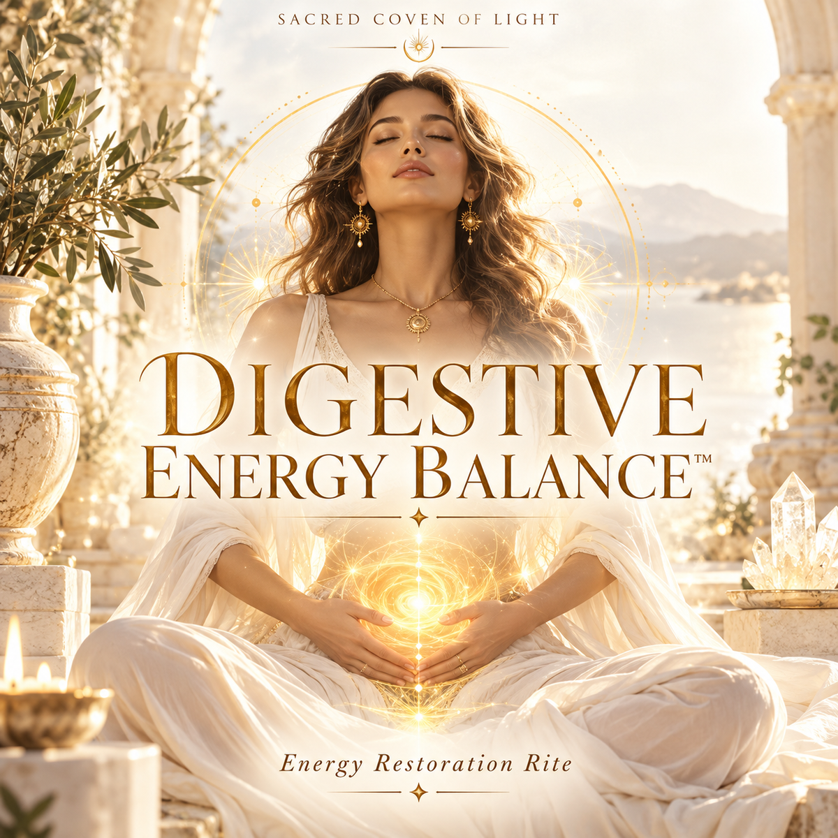 DIGESTIVE ENERGY BALANCE™ | Solar Plexus and Abdominal Energy Rite | Spiritual Balance  Restoration | Men and Women