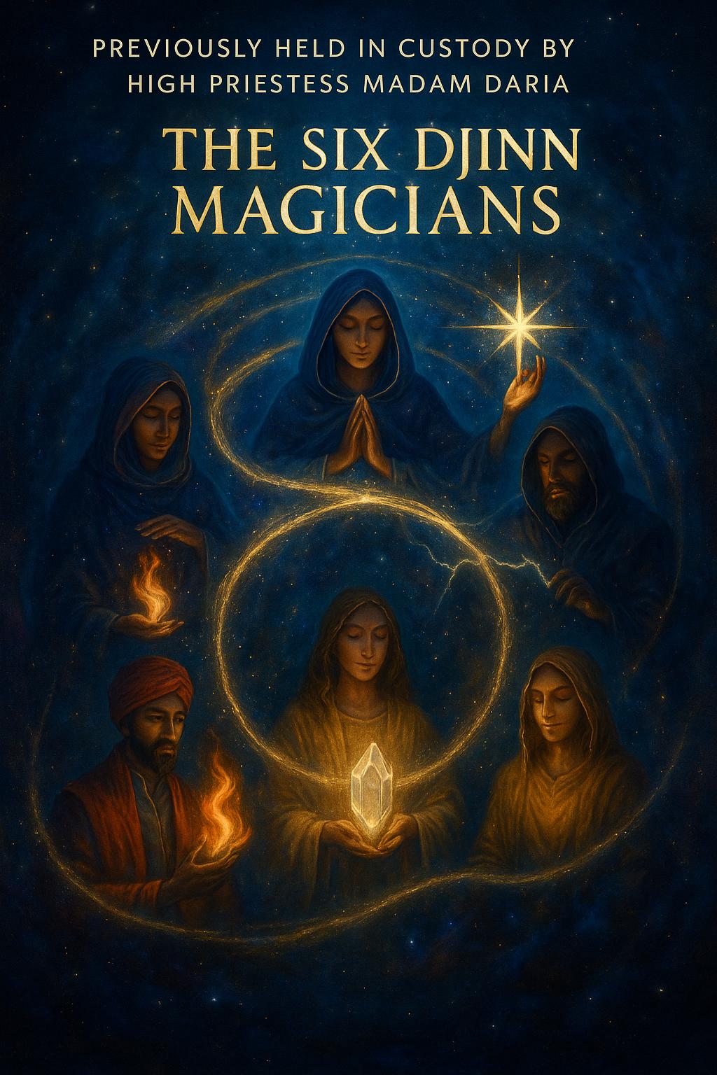 White Light Magician Djinn Bindings – Exclusive Release From Madam Daria