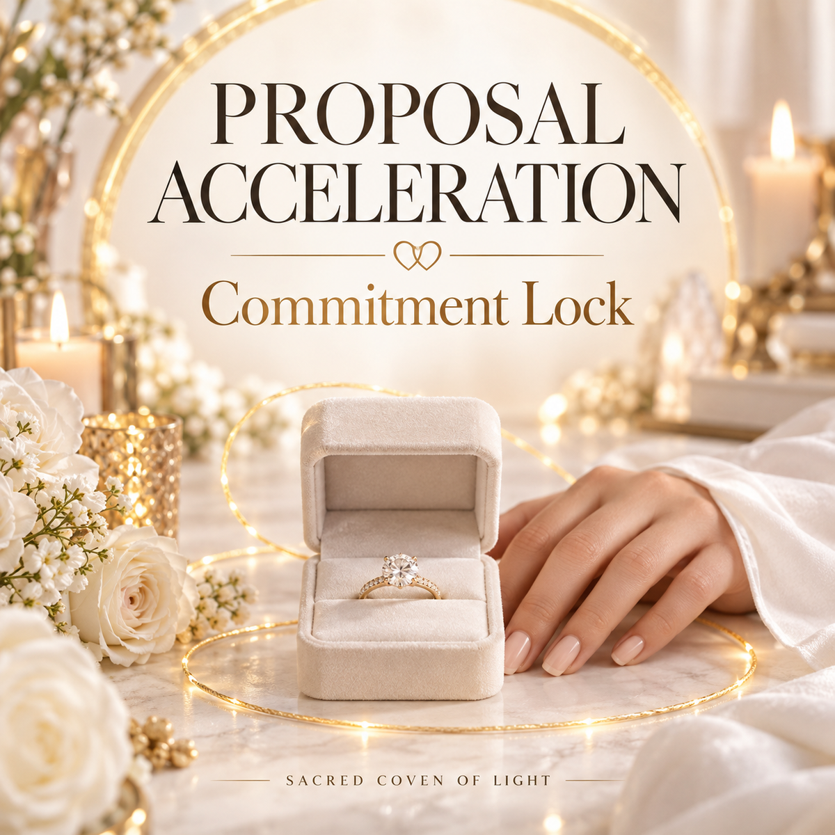 Proposal Acceleration Ritual, Commitment Lock, Marriage and Engagement Spell, Relationship Commitment Service