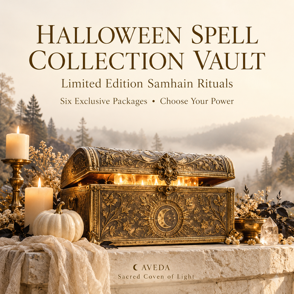 🕯️ THE HALLOWEEN SPELL COLLECTION VAULT— Limited Edition Samhain Rituals