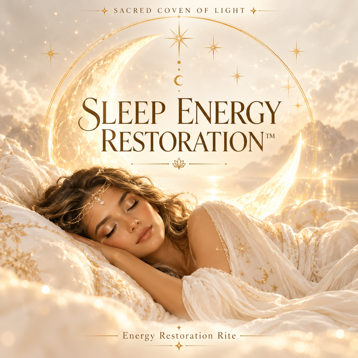 SLEEP ENERGY RESTORATION™ | Night Energy Reset and Spiritual Restoration Rite | Peace, Grounding and Renewal | Men and Women