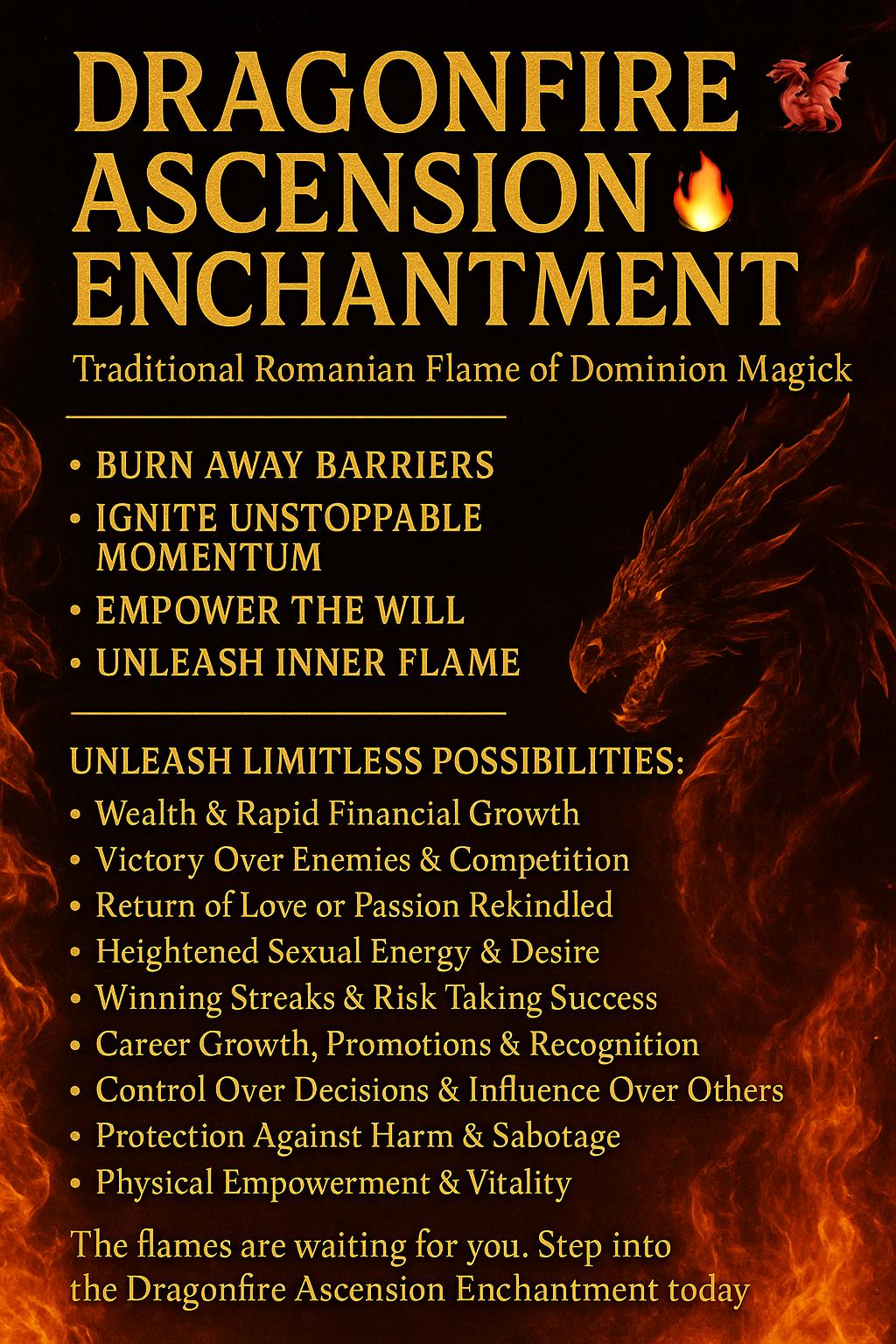 Dragonfire Ascension Enchantment
