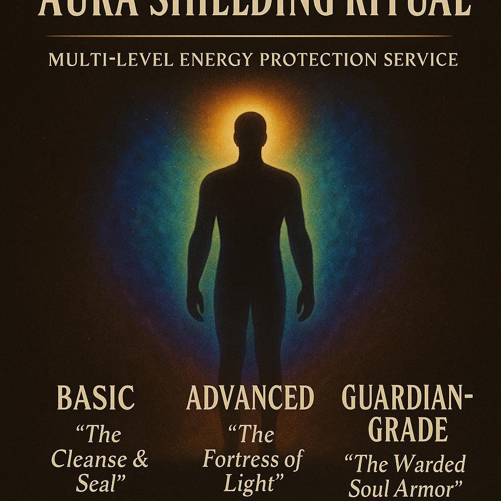 Aura Shielding Ritual – Multi-Level Energy Protection Service