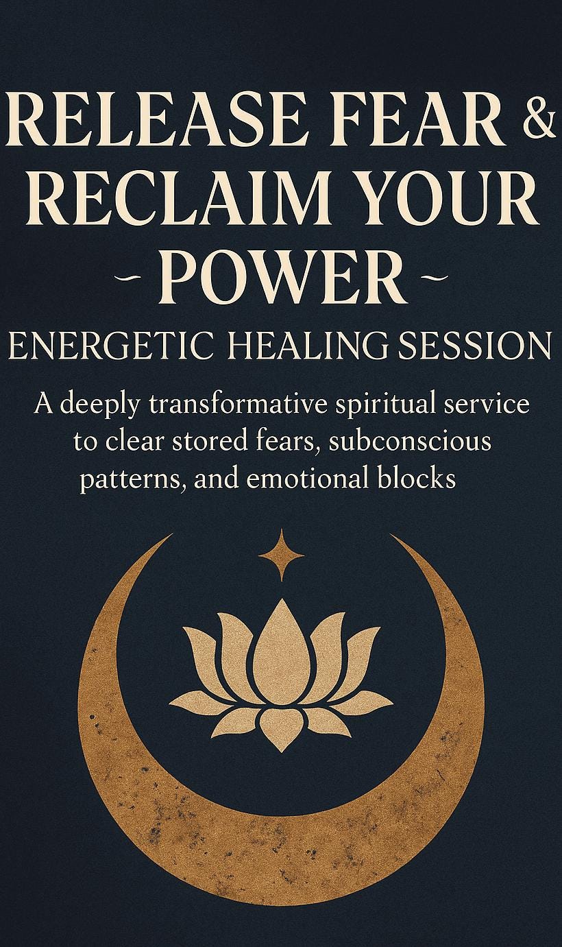 Fear Removal Session