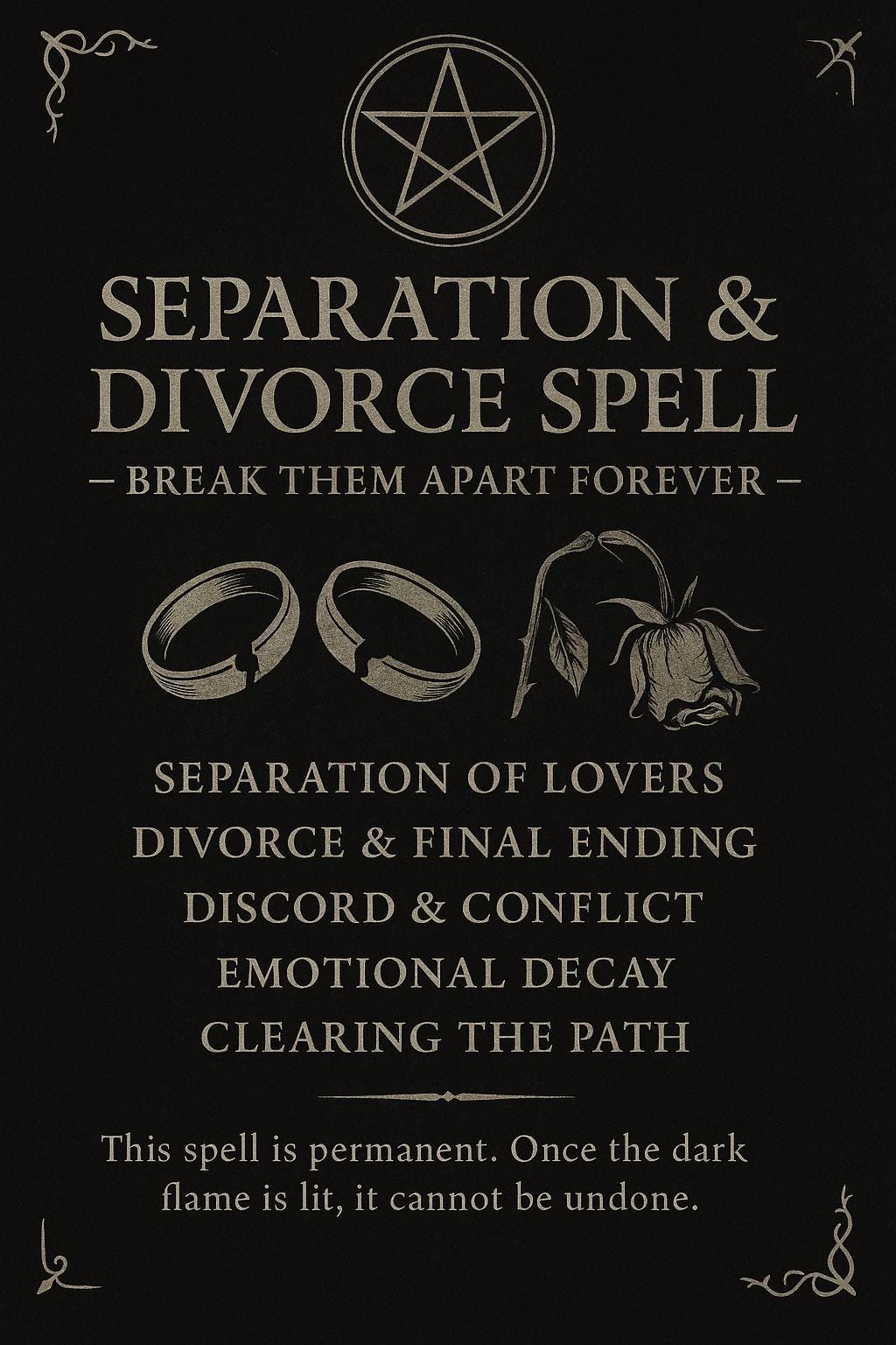 Separation & Divorce Conjure