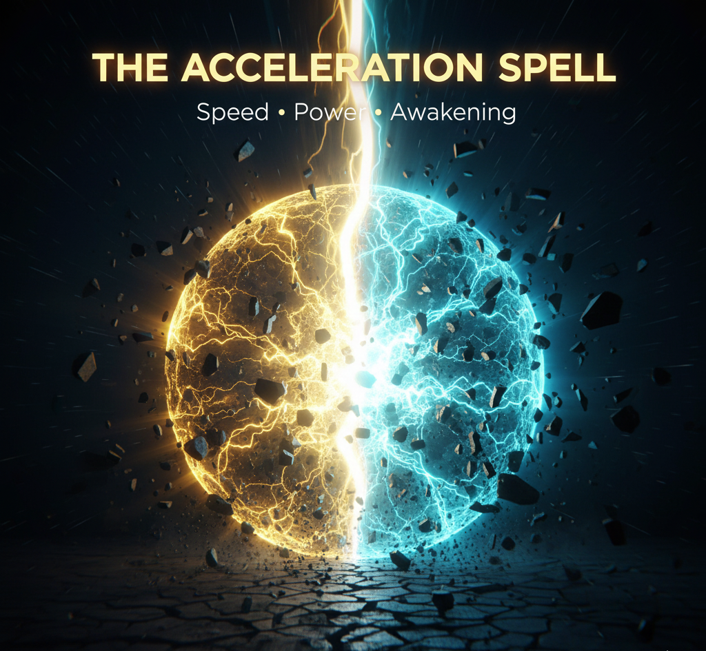 ACCELERATE all Magick PREVIOUSLY cast
