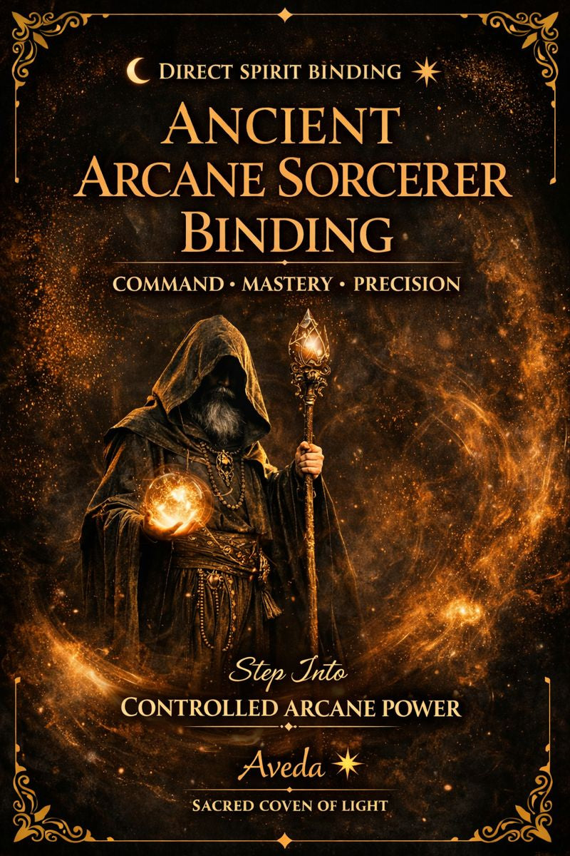 ANCIENT ARCANE SORCERER Binding - Direct Spirit Alignment • Command • Mastery • Precision