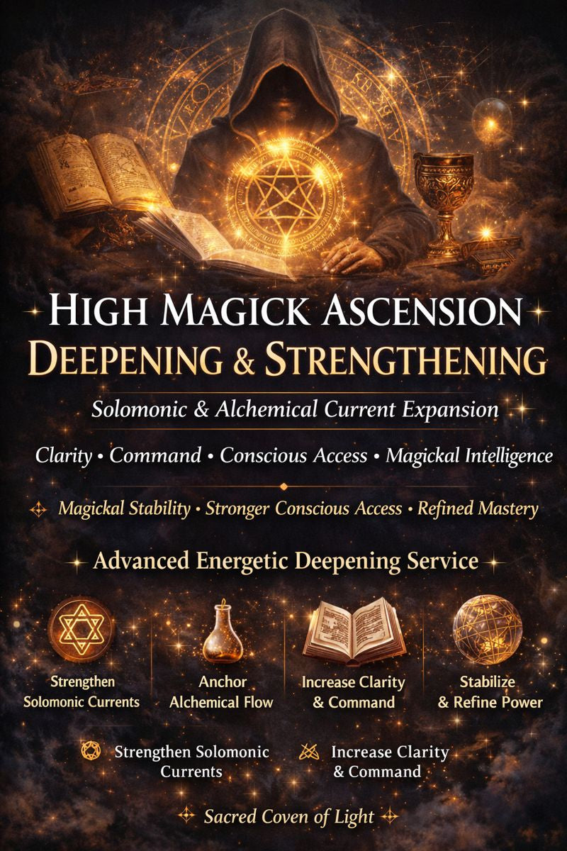 HIGH MAGICK ASCENSION — Deepening and Strengthening • Magickal Intelligence