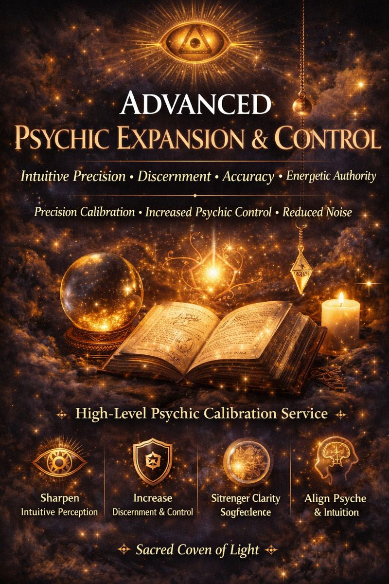✨ ADVANCED PSYCHIC EXPANSION and CONTROL ✨