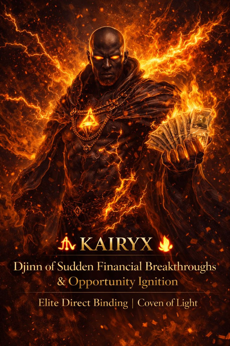 KAIRYX 🔥 Djinn of Sudden Financial Breakthroughs & Opportunity Ignition