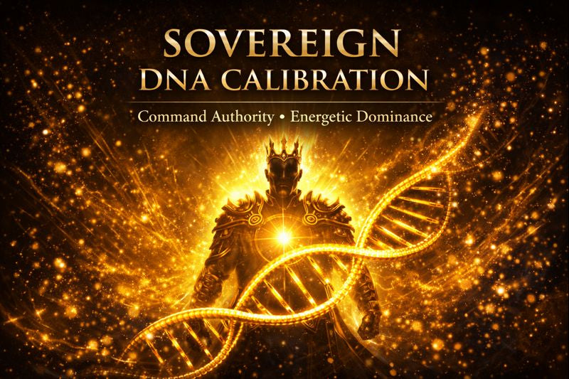 SOVEREIGN DNA CALIBRATION - Command Authority • Energetic Dominance • Personal Sovereignty