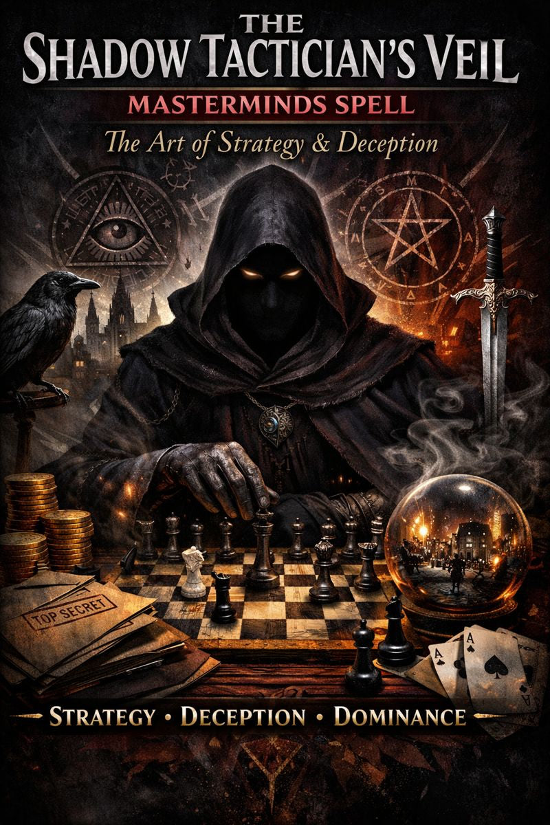 The Shadow Tactician’s Veil – Mastermind Spell - The Art of Strategy and Deception