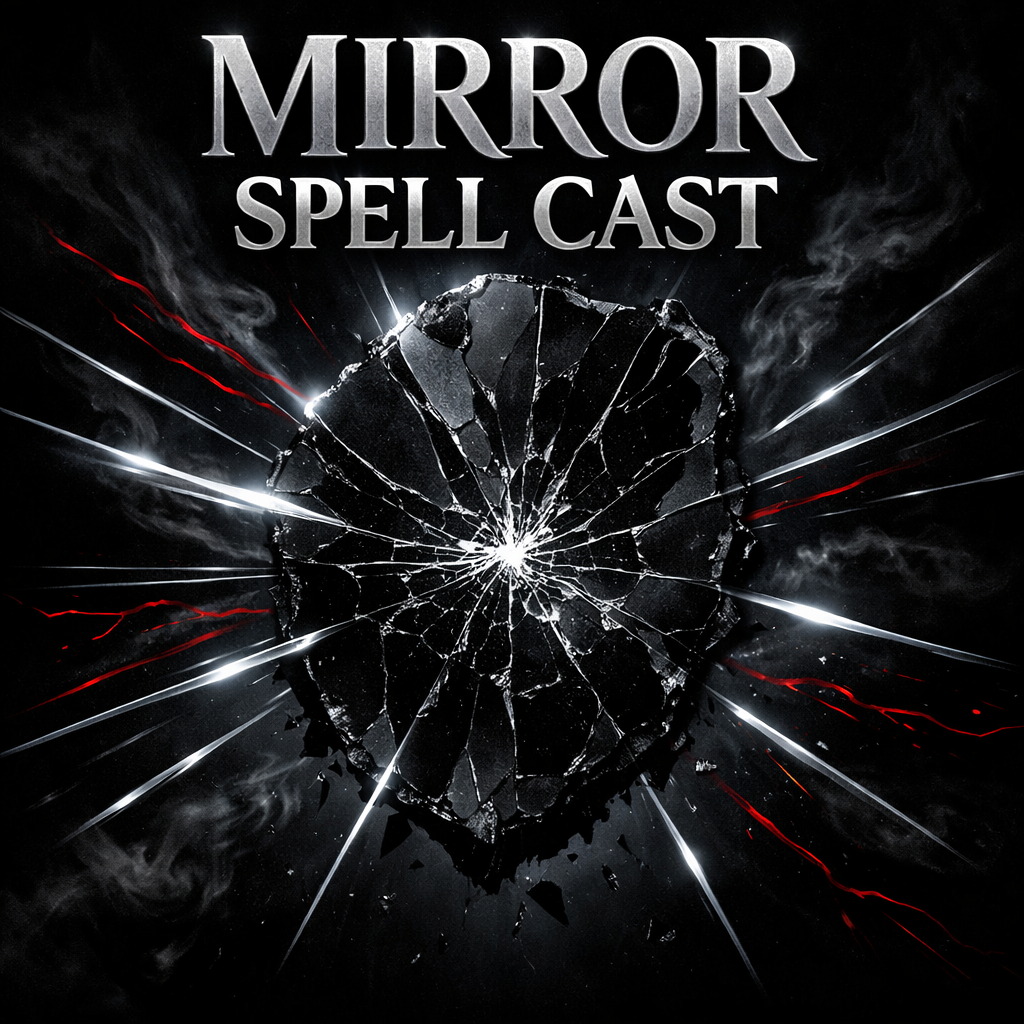 MIRROR SPELL CAST Return Magick to Sender – 2 Day Ritual