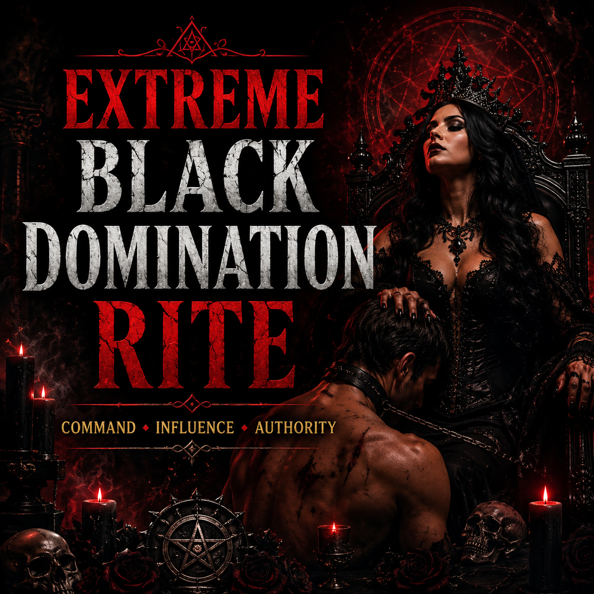Extreme Domination Spell - Dark BLACK Magick
