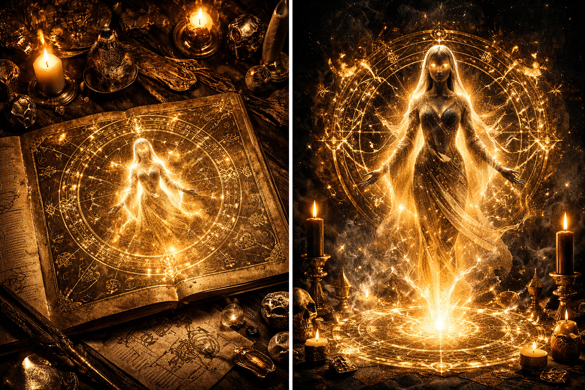 Sovereign Servitor Creation ✦ Custom Female Energetic Construct Directly Bound by Master David