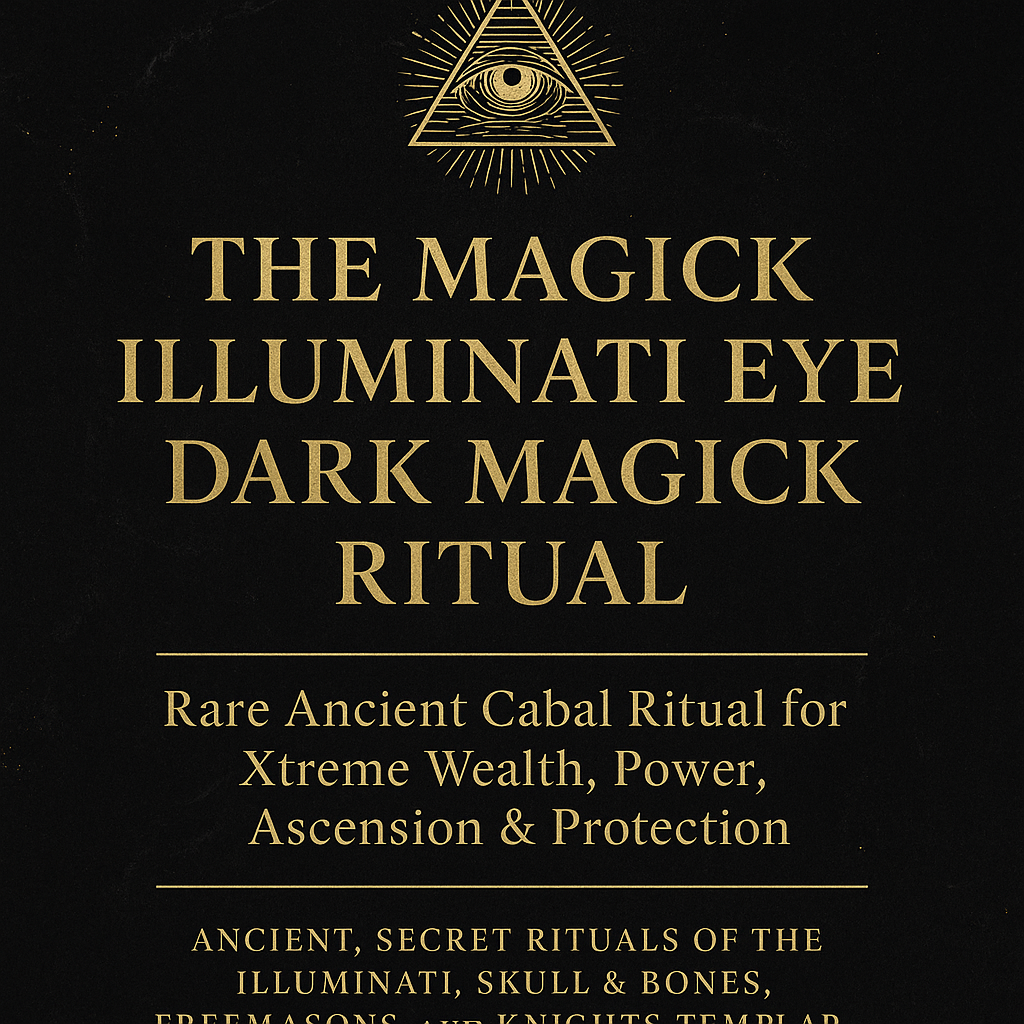 THE MAGICK ILLUMINATI EYE — DARK MAGICK RITUAL