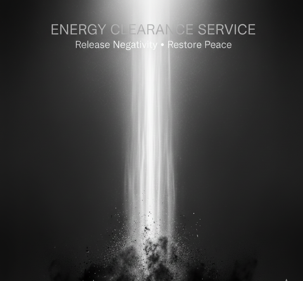 ENERGY CLEARANCE SERVICE - Comprehensive Energetic Scan & Cleanse