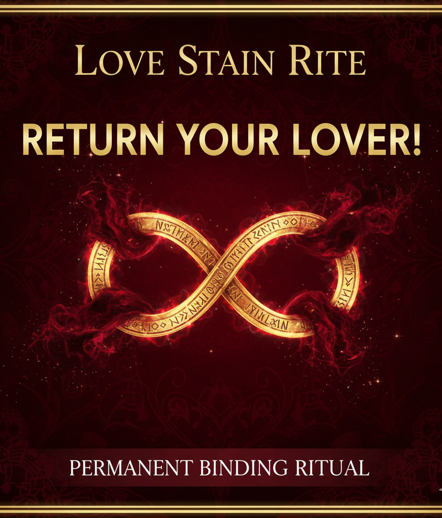 INTENSE return MY EX OR LOST lover BINDING LOVE STAIN spell