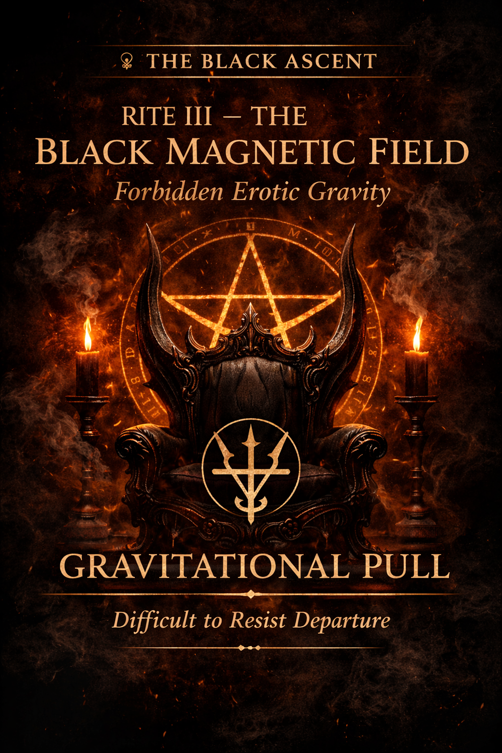 The Black Ascent -Erotic Gravity -RITE III —The Black Magnetic Field