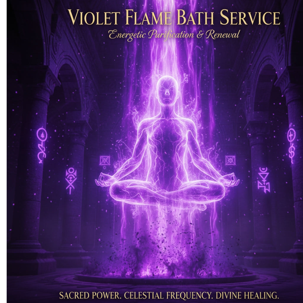 Violet Flame Bath Service
