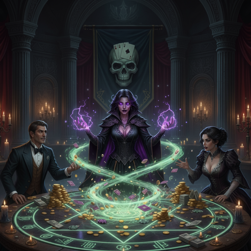 Elite Dark Magic Casino Ritual – Extreme Luck Spell for Gamblers & High Rollers