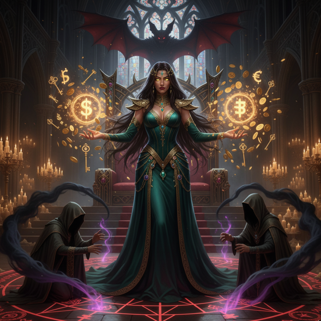 Lordess Of Lasciviousness, Greed, Power, Riches And Pleasure, Direct Binding Contract