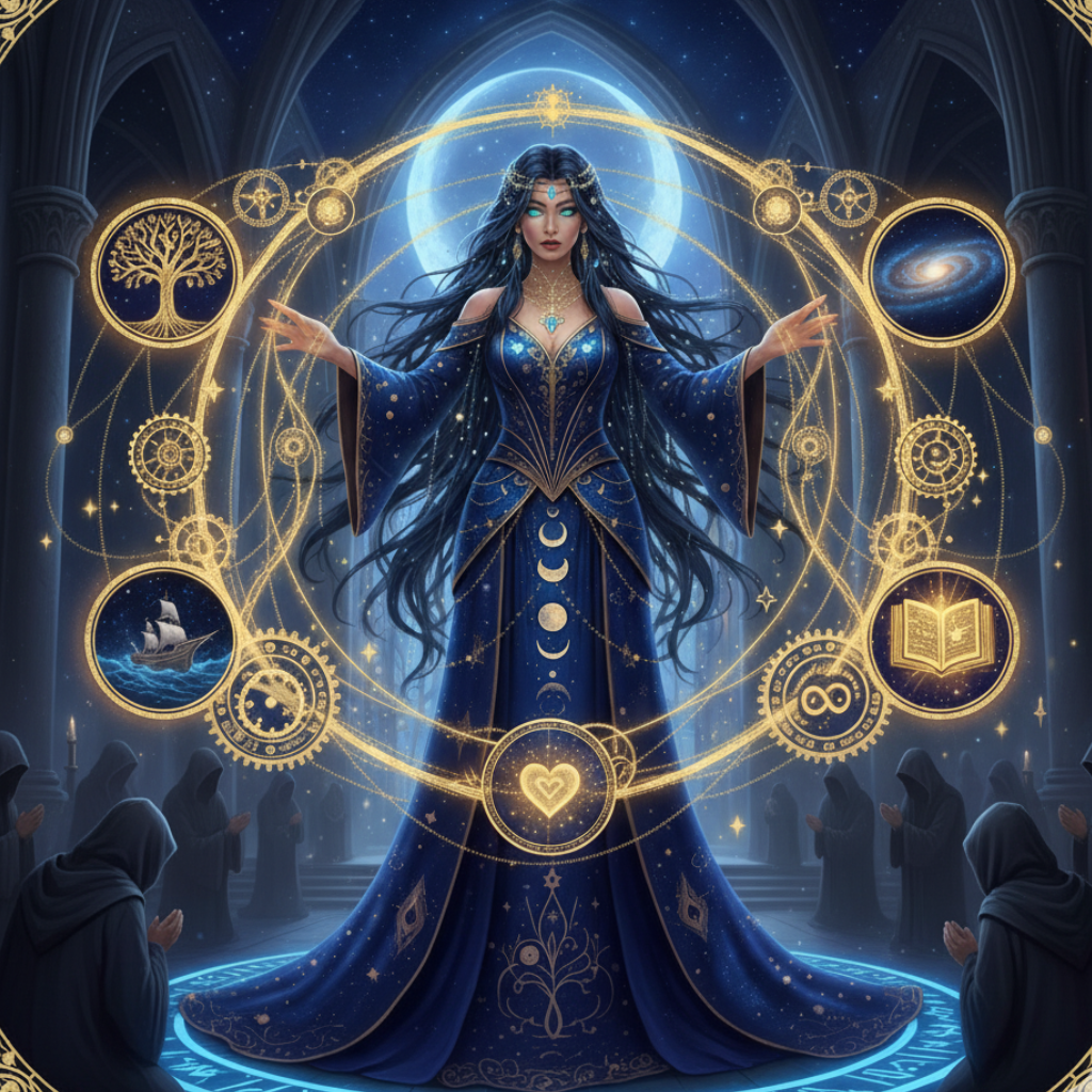 Serai Djinn Of Destiny - Timeline Shifting Spirit For Manifestation & Divine Realignment