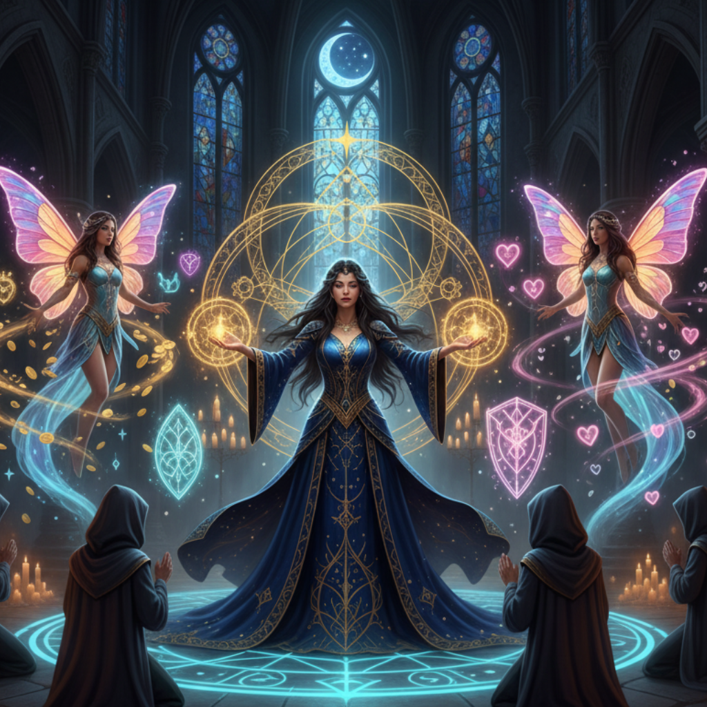 The Ancient Sisters Sorceress Djinn, Direct Binding Offering