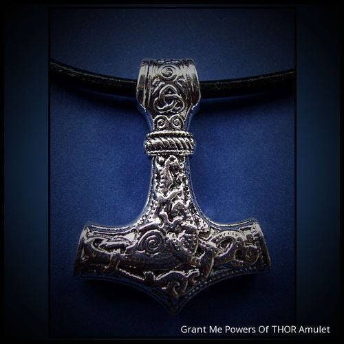 Grant Me Powers Of Thor Amulet - Only 2 Available