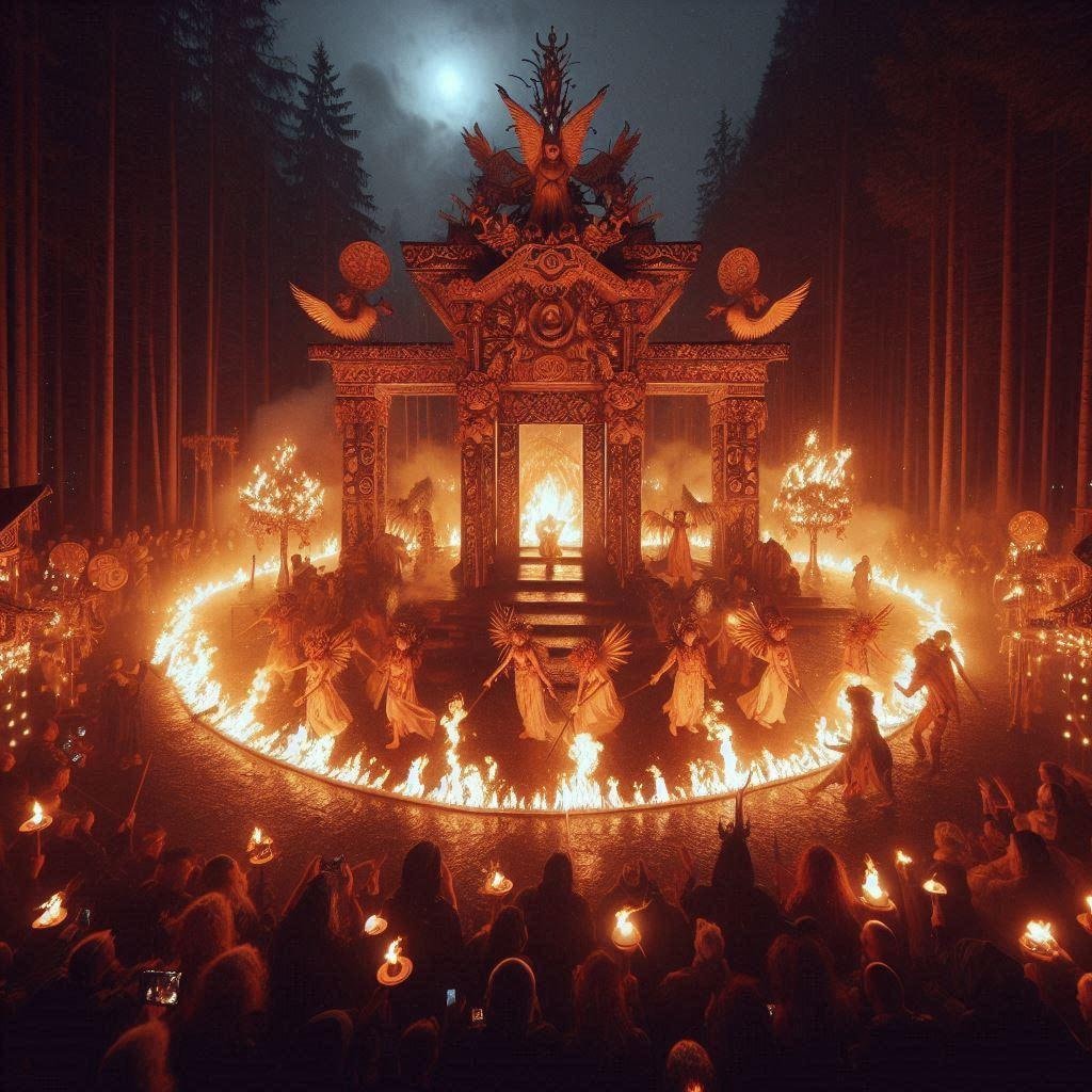 Inferno of the Seven Sorcerers Ritual -  Explosive Supernova Magick!