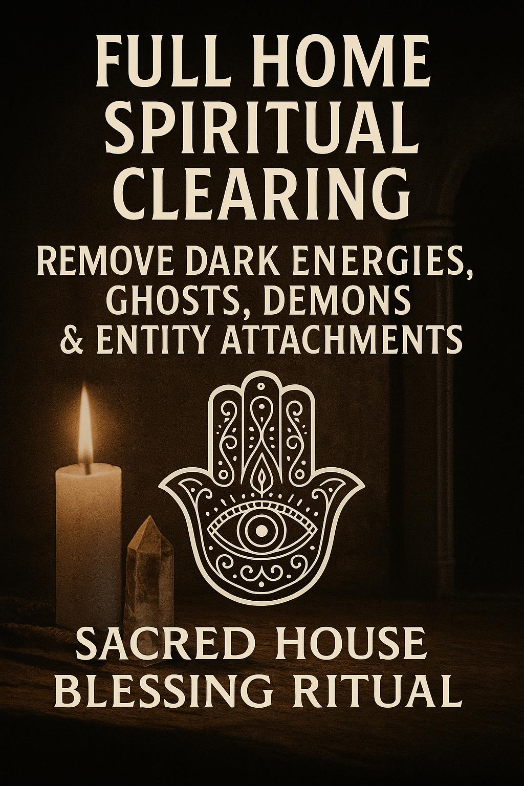 Full Home Spiritual Clearing • Remove Dark Energies, Ghosts, Demons & Entity Attachments • Sacred House Blessing Ritual
