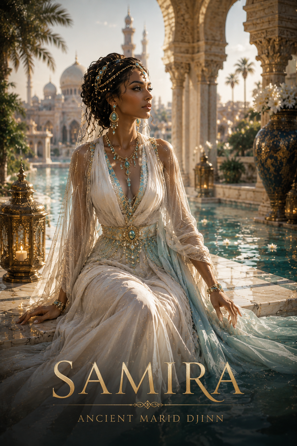 Middle Eastern Collection • Samira – Ancient Female Marid Djinn Direct Binding