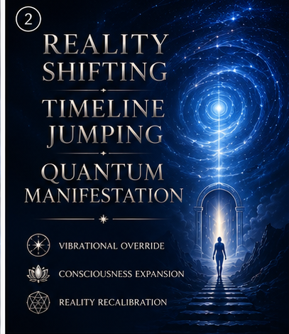 QUANTUM LEAP MIRACLE TIMELINE ACTIVATION™ Reality Shifting • Timeline Jumping • Destiny Activation • Future Self Integration