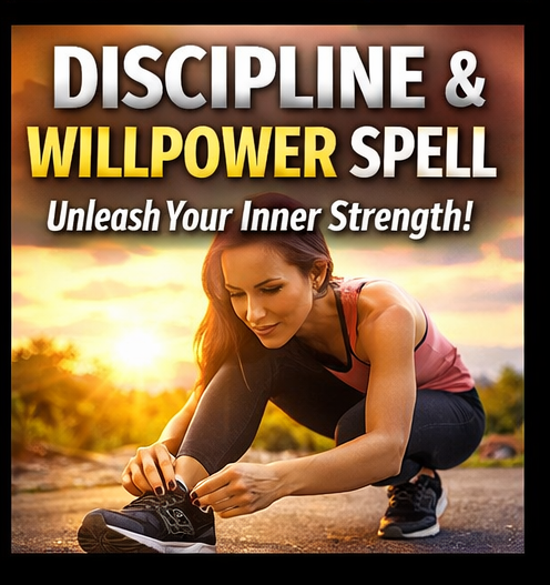 Discipline Spell | Increase Willpower and Motivation | Stop Procrastination | Self Control Ritual | Success Mindset Energy