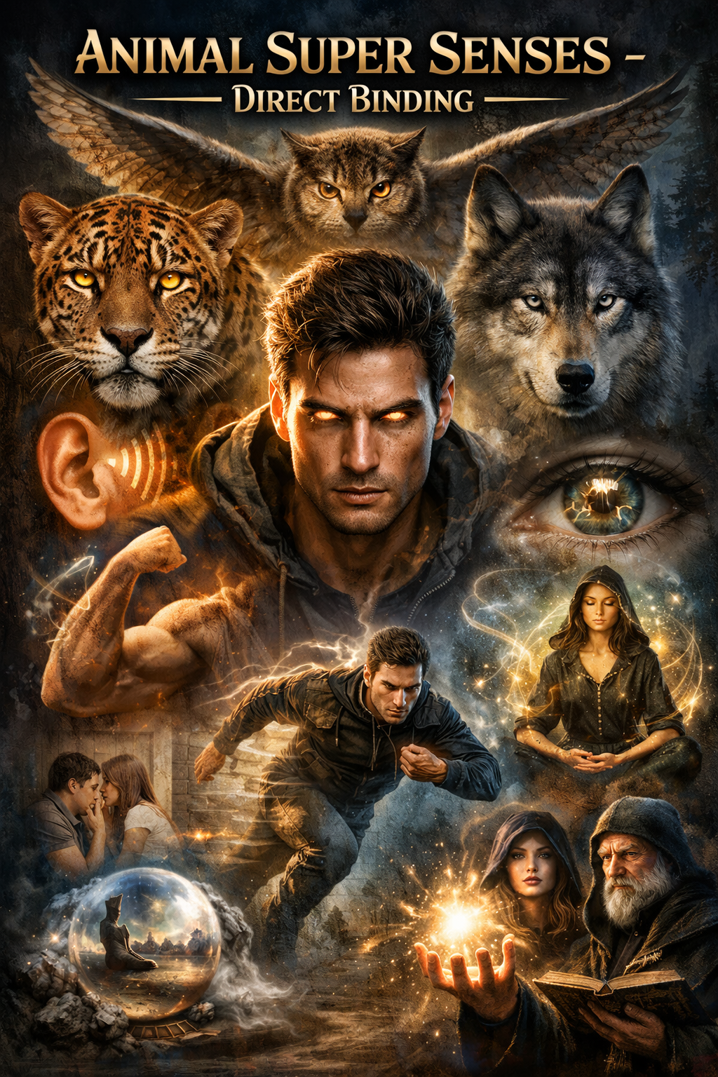BECOME SUPERHUMAN, animal super senses for sight strength and psychic power