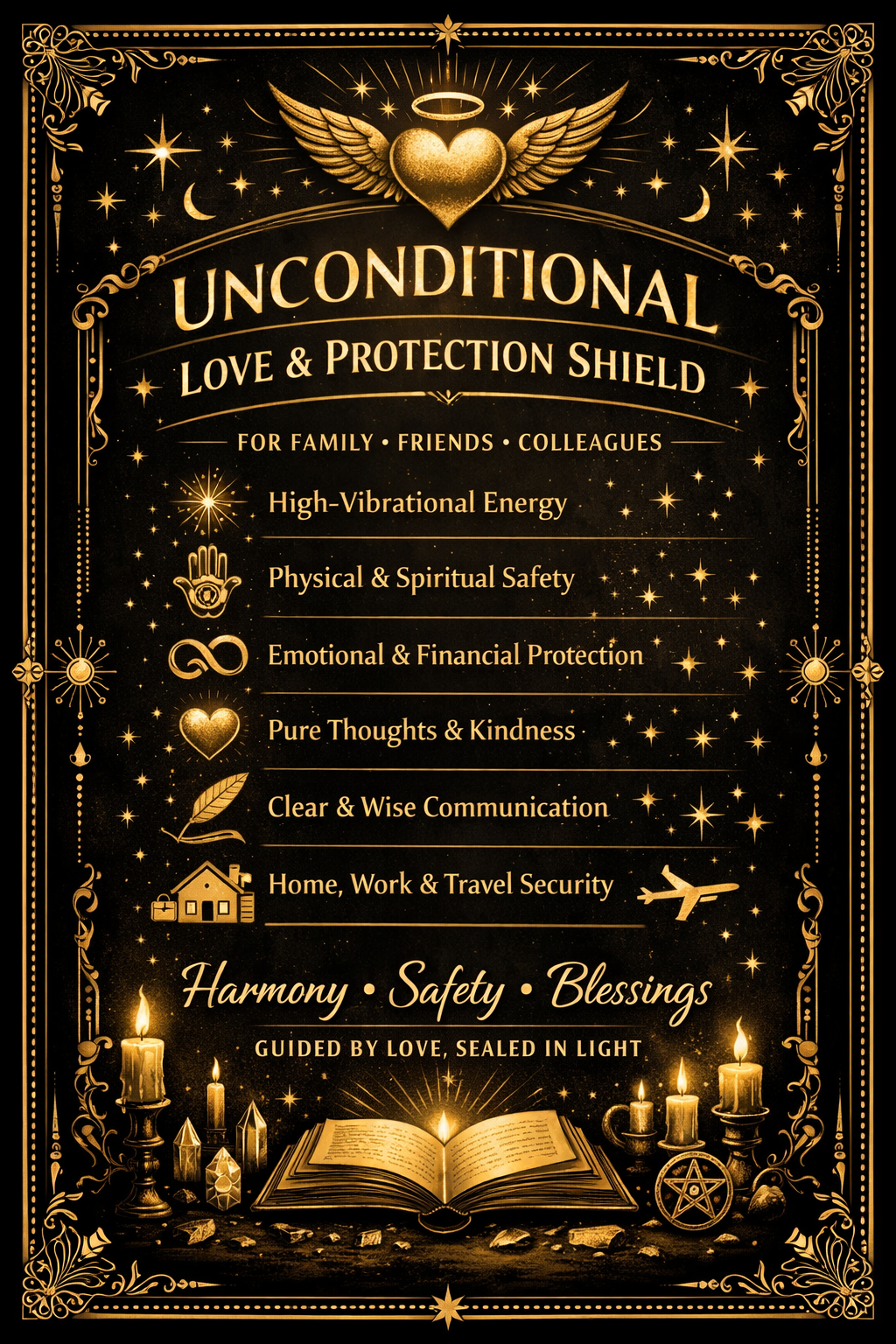 ✨ UNCONDITIONAL LOVE PROTECTION SHIELD ✨