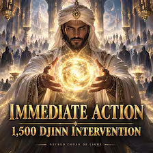 Immediate Action | 1,500 Djinn Intervention | Urgent Personalised Spiritual Rite